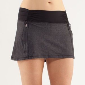 Lululemon Hot 'N Sweaty Skirt Black